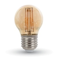 v-tac vt-1957 217100 4W lampadina led E27 G45 filamento ambra