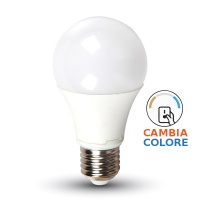 v-tac vt-2119 7317 9W lampada E27 A60 bulbo cambiacolore