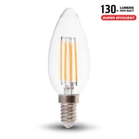v-tac vt-2327 2848 2849 2850 6W lampada E14 candela filamento 130lm