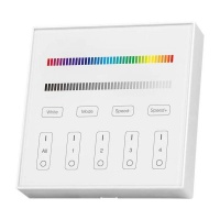 v-tac vt-2437 2917 radiocomando 4 zone per controller rgb wireless muro