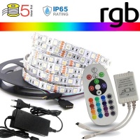 v-tac vt-5050IP20300SET 212354 9w strip led rgb 5metri kit