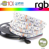 v-tac vt-5050IP20300 2592 9w strip led rgb 10metri 24v