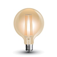 v-tac vt2027 7W lampada E27 filamento calda ambra