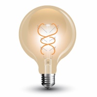 v-tac vt2085 4.8W lampada E27 filamento calda ambra