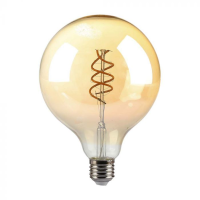 v-tac vt2126 lampadina filamento led doppia spirale amvra vetro e27-1