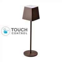 v-tac vt7563 lampada tavolo 2W corten-1