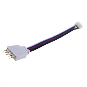 v-tac 2588 connettore flessibile strip led RGBW con pin
