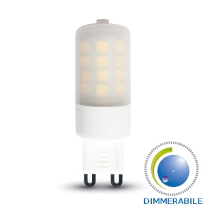 v-tac vt-2083D 7255 3W lampada G9 freddo dimmerabile